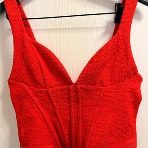 Zara Vibrant Scarlet Knitwear